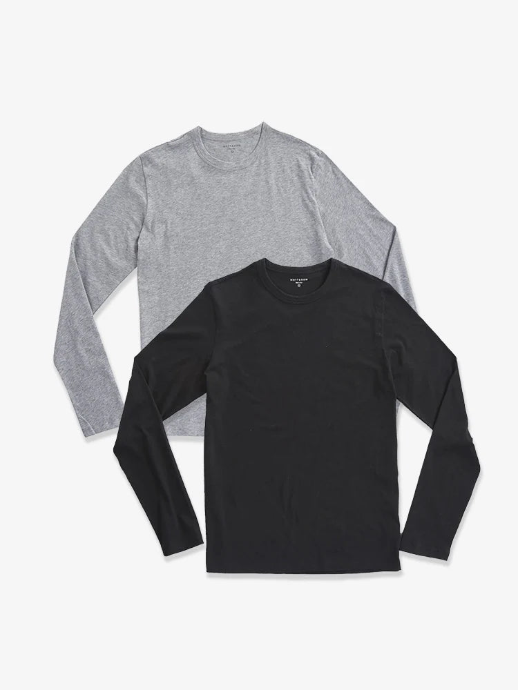Long Sleeve Crew Tee Driggs 2-Pack