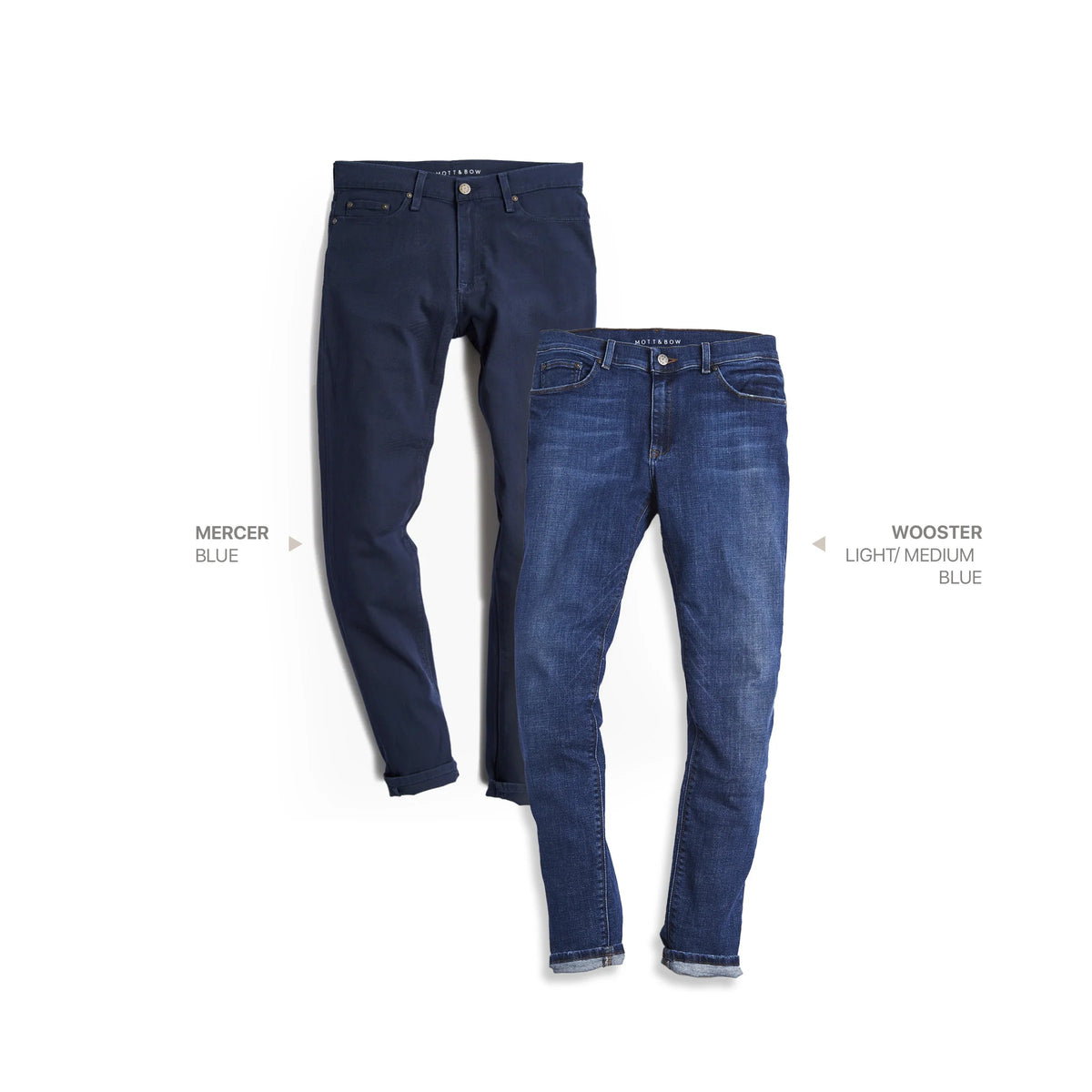 Skinny Wooster and Skinny Mercer 2-Pack Jeans