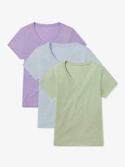 Fitted V-Neck Marcy 3-Pack