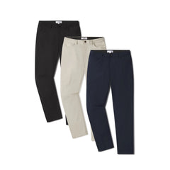 5 Pocket Travel Pants 3-Pack