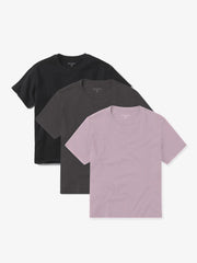 Everyday Cotton Crew Tee 3-Pack